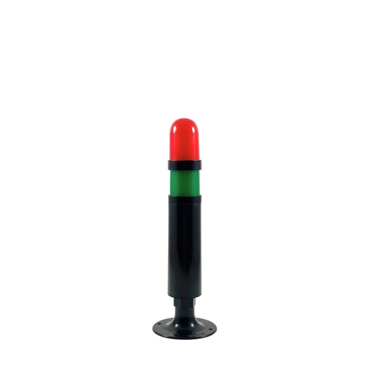 Tower Lamp Base Mounting Two Tier Red & Green steady