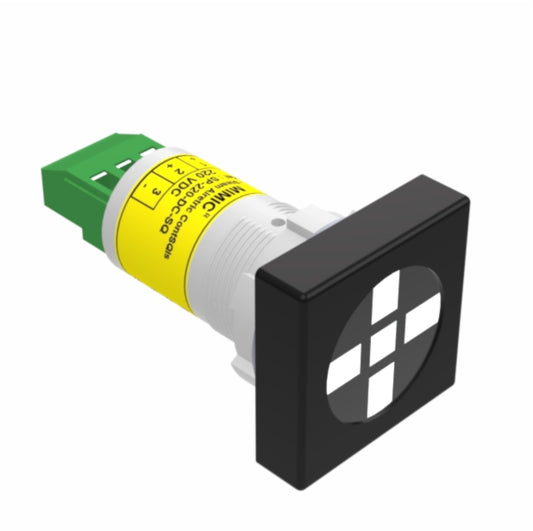 LED Semaphore Indicators-22.5 Cutout- Square