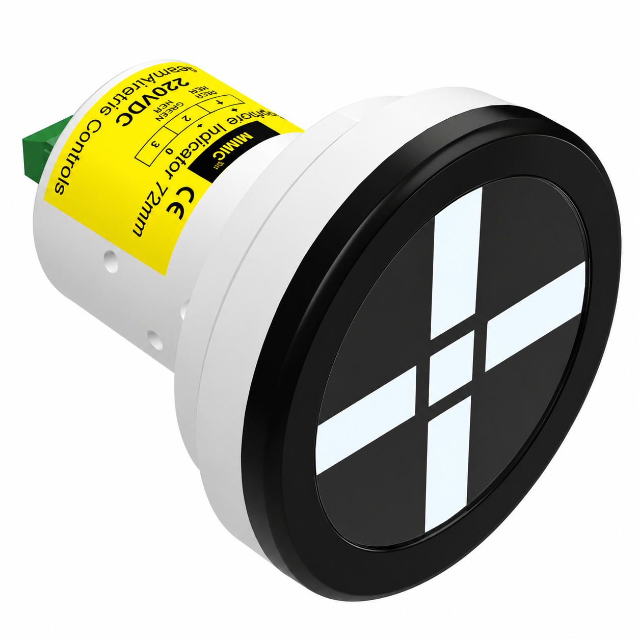 LED Semaphore Indicator 72mm Cutout