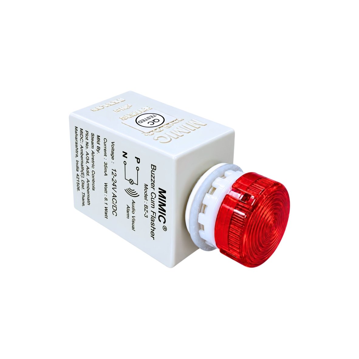 12-24V AC/DC Buzzer Cum Flasher
