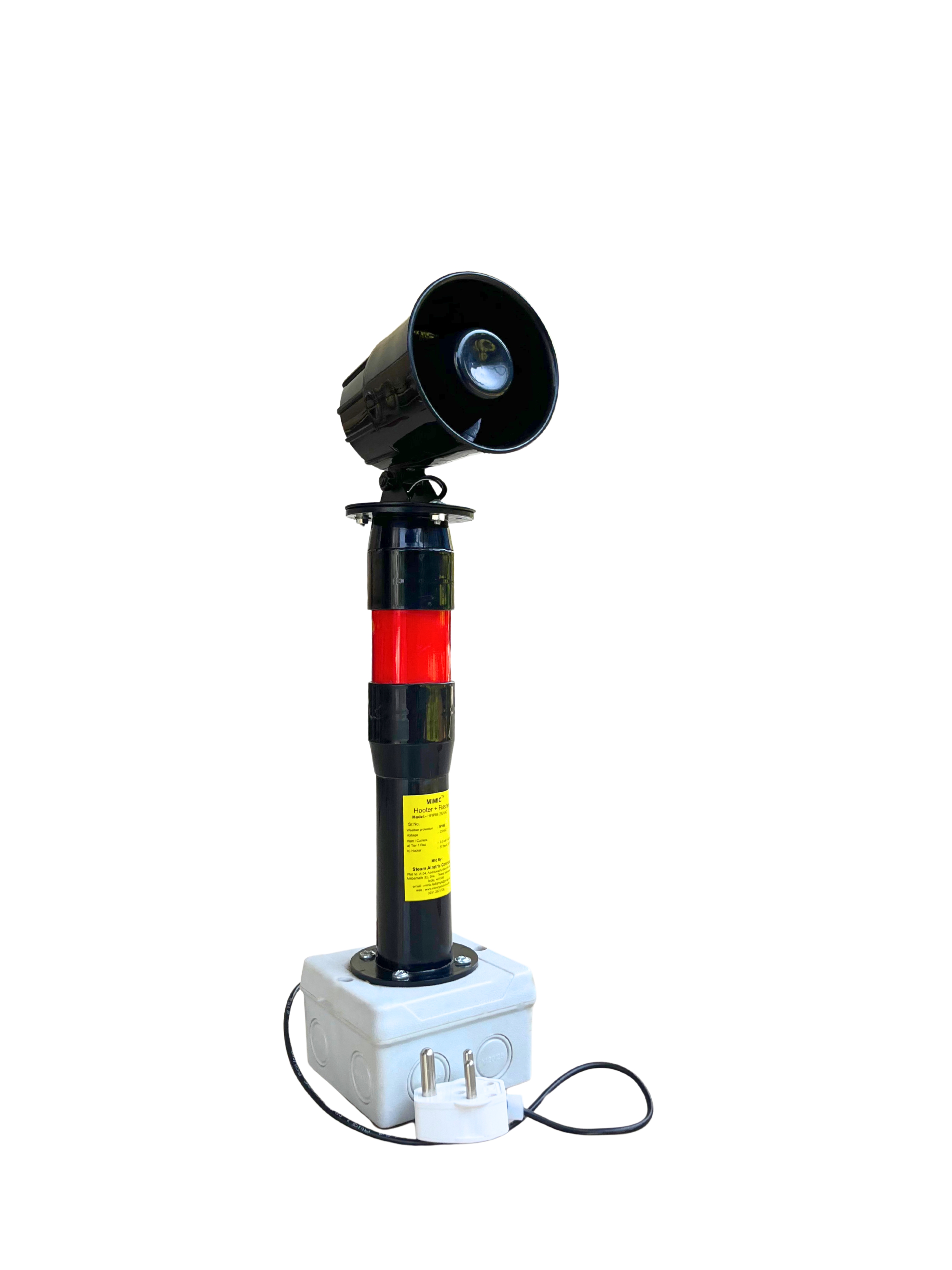 Electronic Hooter Flasher IP66 with Junction Box