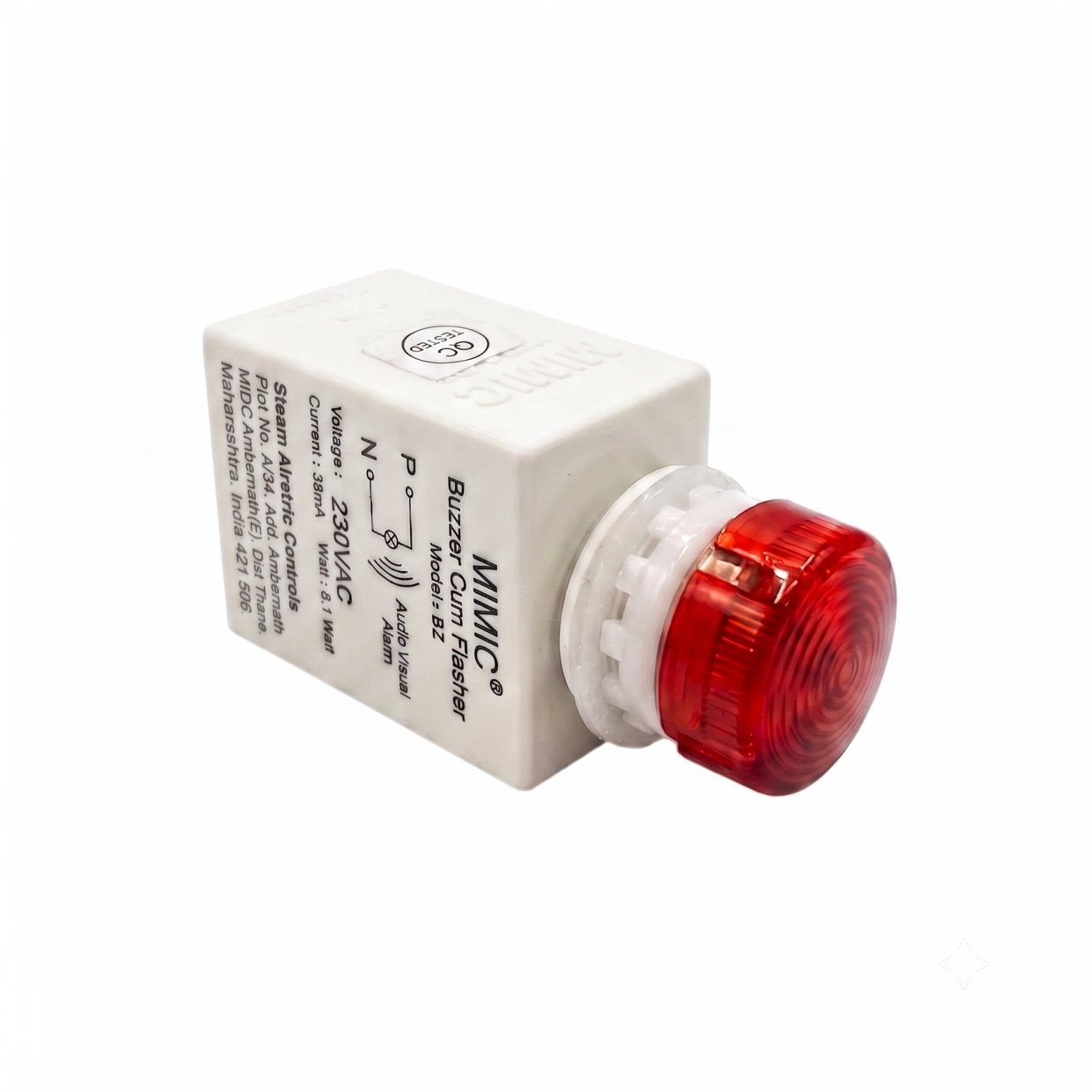 Buzzer Cum Flasher BZ1-BZ6